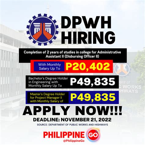 dpwh vacancies